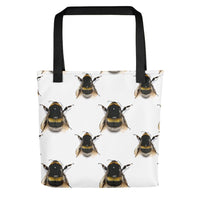 Polka Filterd Bees Tote Bag - Robert Bowen Tees